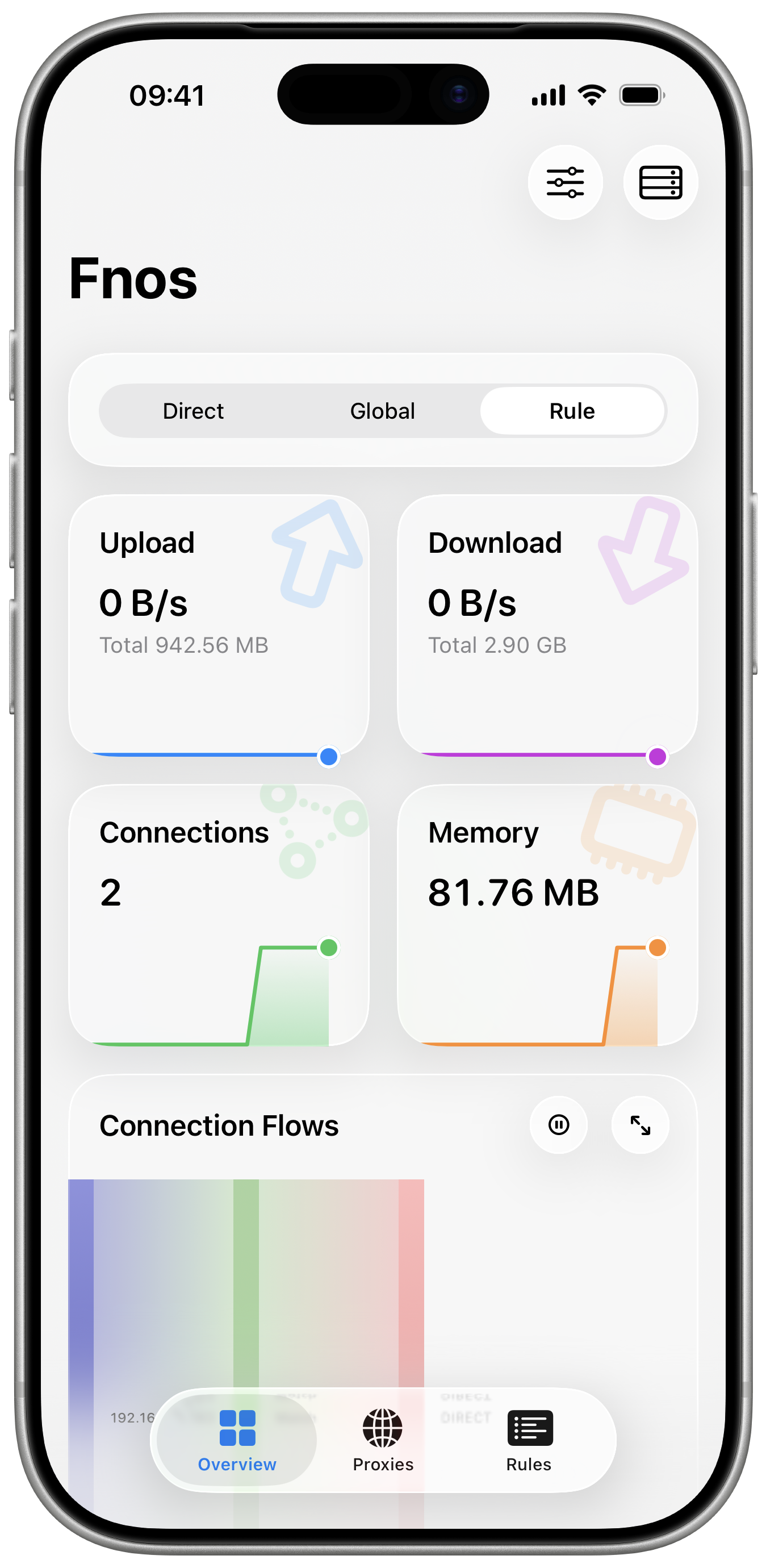Mipa overview screenshot